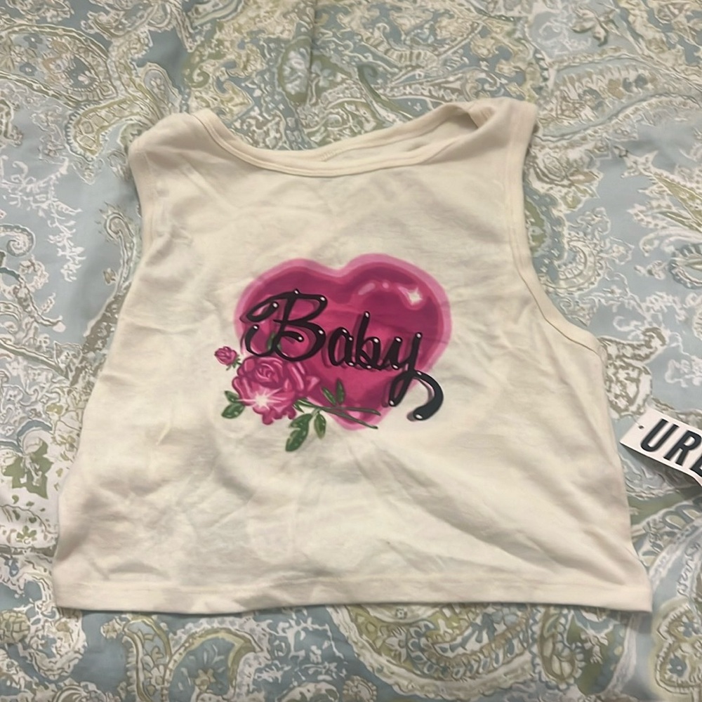 Urban outfitters “Baby” tank top, brand new with tags never worn